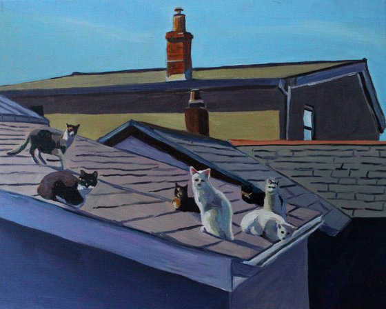 Cats on A Hot Tiled Roof