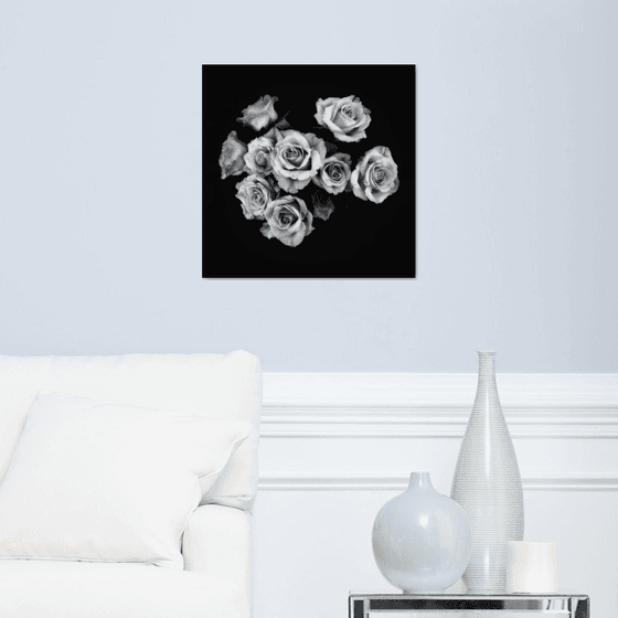 Roses from above