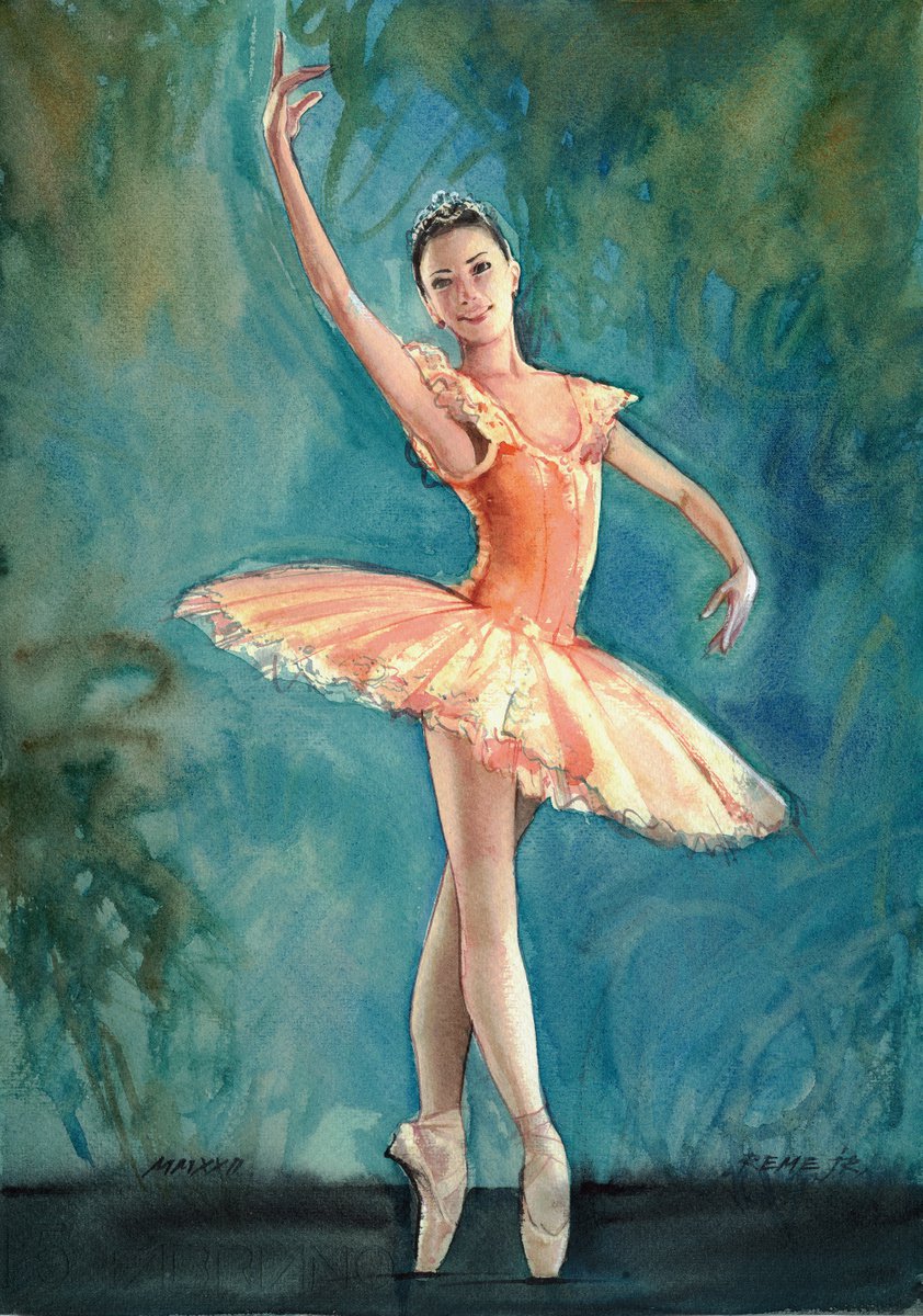 Ballet Dancer CCXCV by REME Jr.