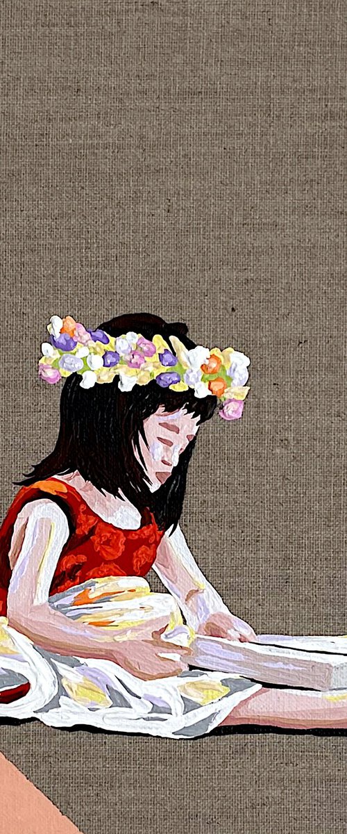 Spring girl by Eileen Lunecke