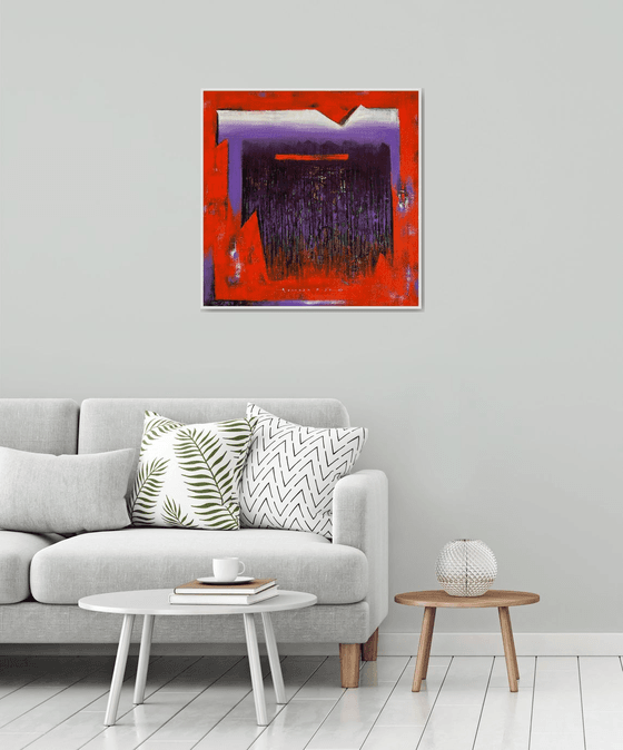 Inner Passage_30"X30" 2025