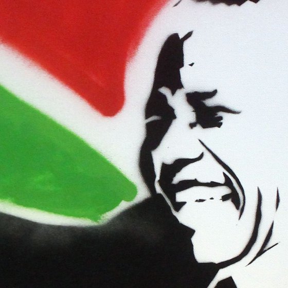 Mandela (on gorgeous watercolour paper).