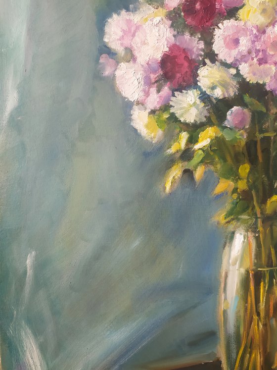 Bouquet in a vase