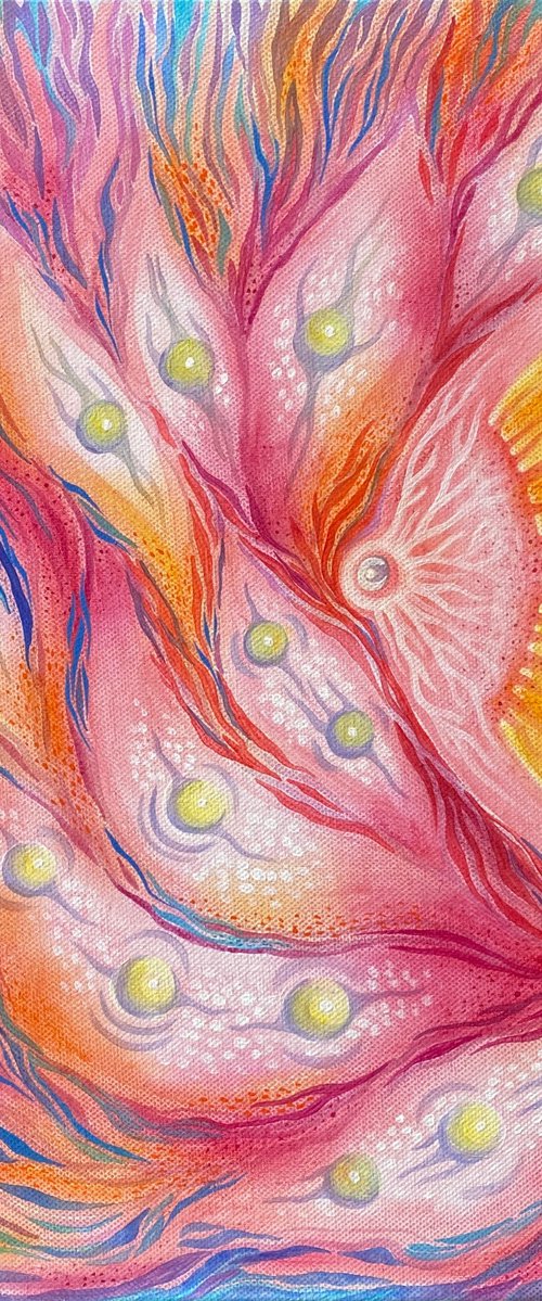 Unknown worlds. Feminine energy by Lidia Matviyenko /Lidikart/