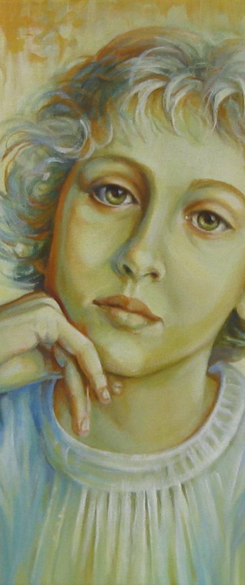 Deep in thought by Elena Oleniuc