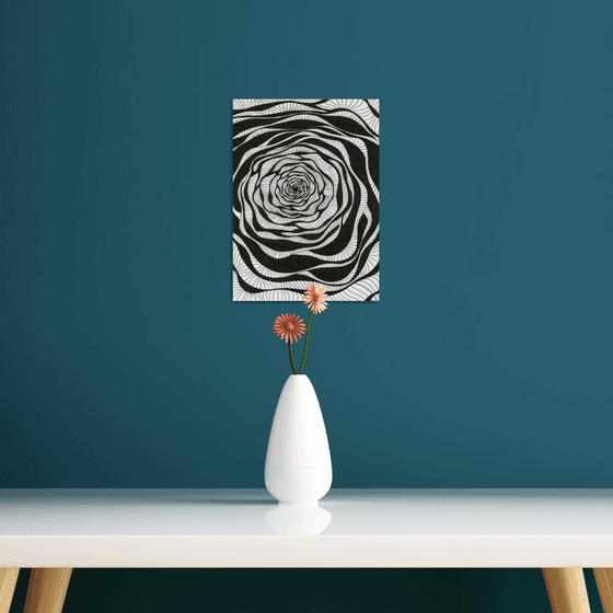 OP ART ROSE