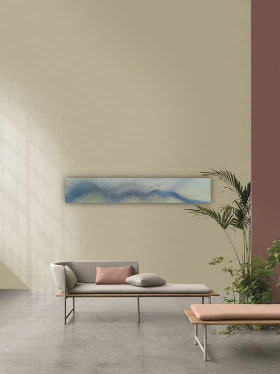 Quiet Flow in Indanthrene Blue