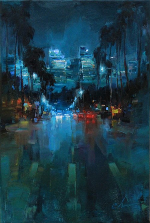 Streets of Los Angeles by Sergei Chernyakovsky