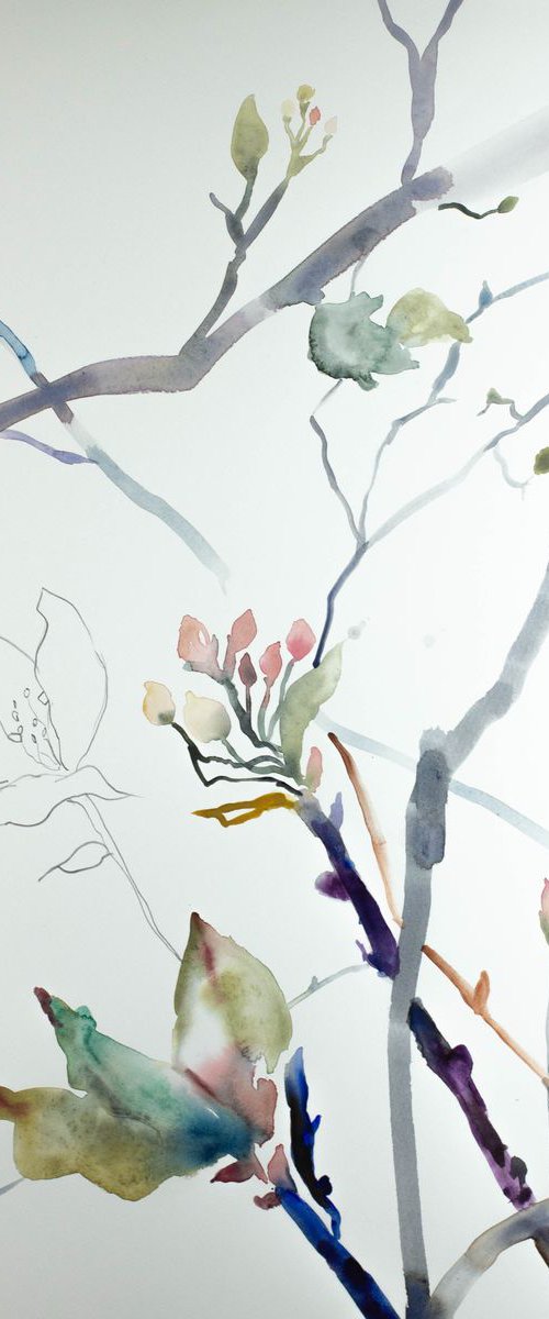 Cherry Blossom No. 4 by Elizabeth Becker