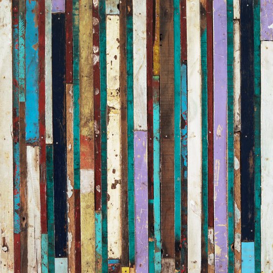 Wood Stripes Art 3