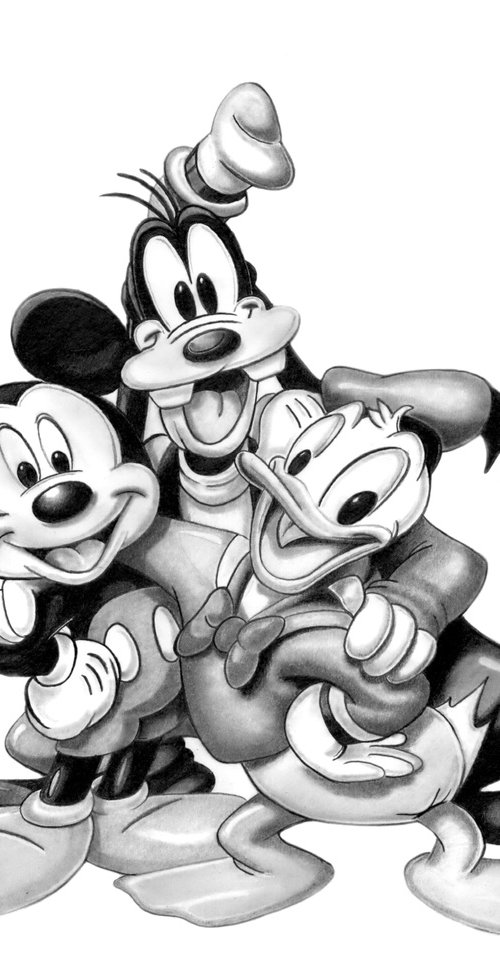 Mickey & Friends by Paul Stowe