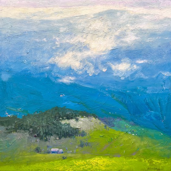 Before the Rain in Carpathians