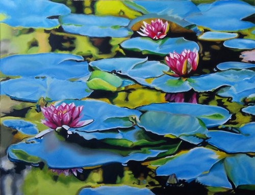 Water lilies by Simona Tsvetkova
