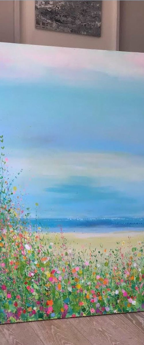Floral Beach by Sandy Dooley