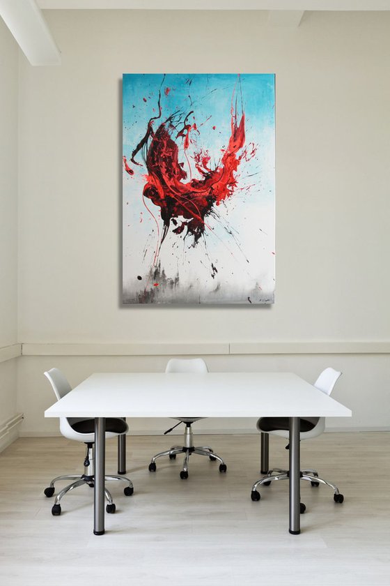 War Of The Worlds II (Spirits Of Skies 096096) - 80 x 120 cm - XXL (32 x 48 inches)