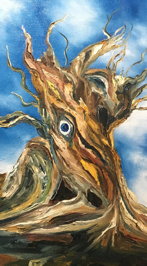 One Big Staring Tree by Timea  Valsami
