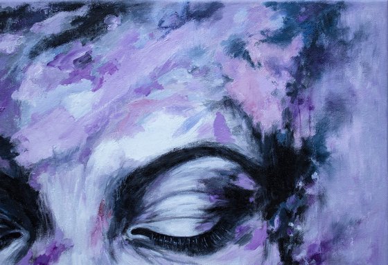 Woman's portrait FROZEN