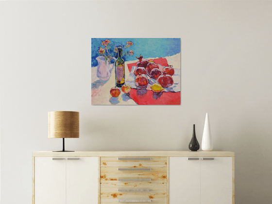 Pomegranates and Red Dry