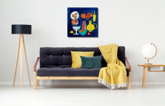 Two Yellow Vases