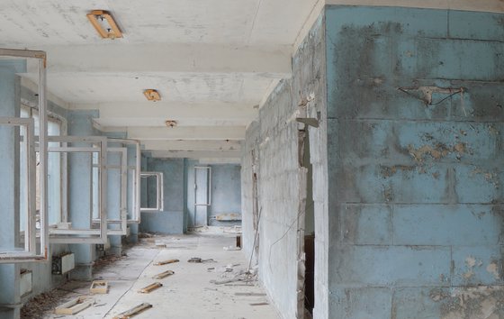 #12. Pripyat school corridor 1 - XL size