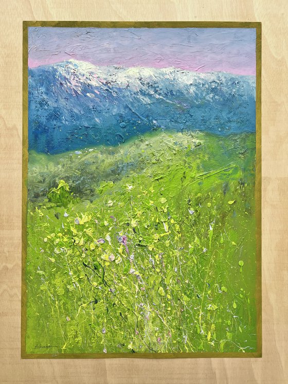 Morning in the Carpathians