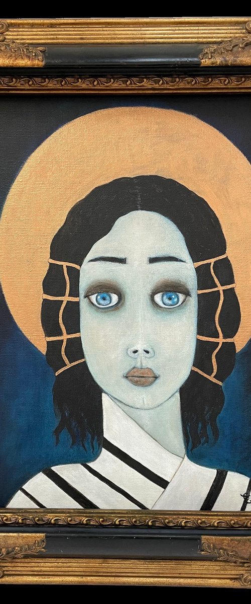 THE BLUE CHRIST by Eleanor Gabriel