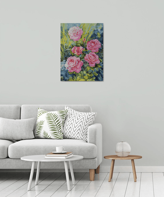 Pink roses