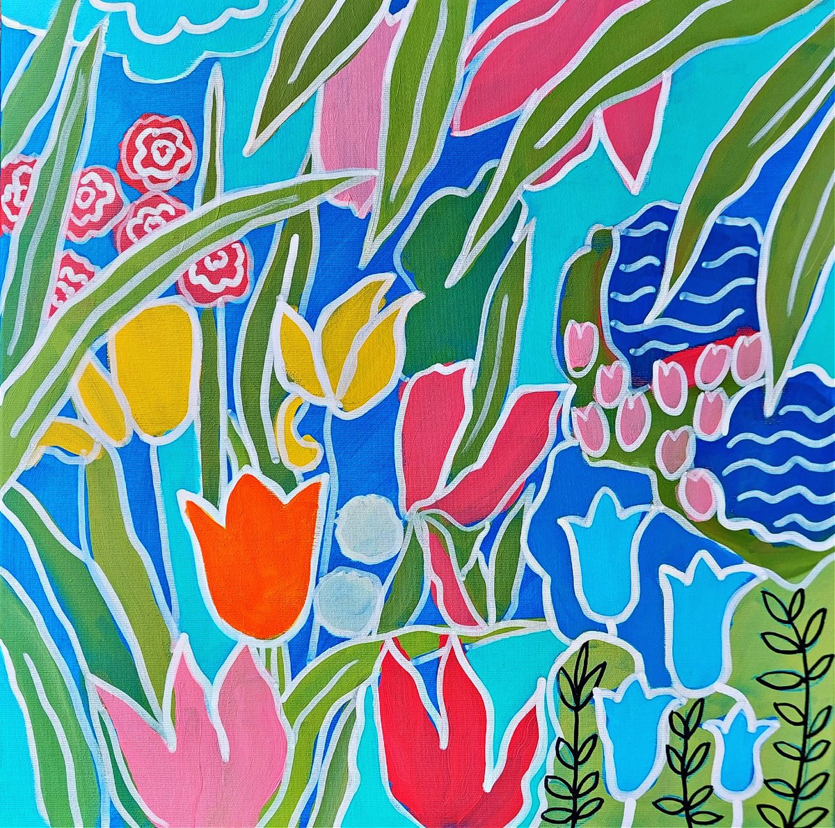 Summer Garden V by Jan Rippingham