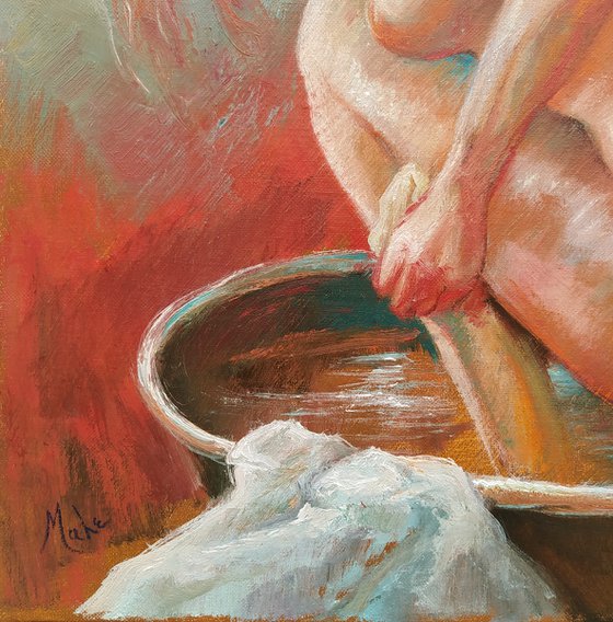 Woman at the Tub