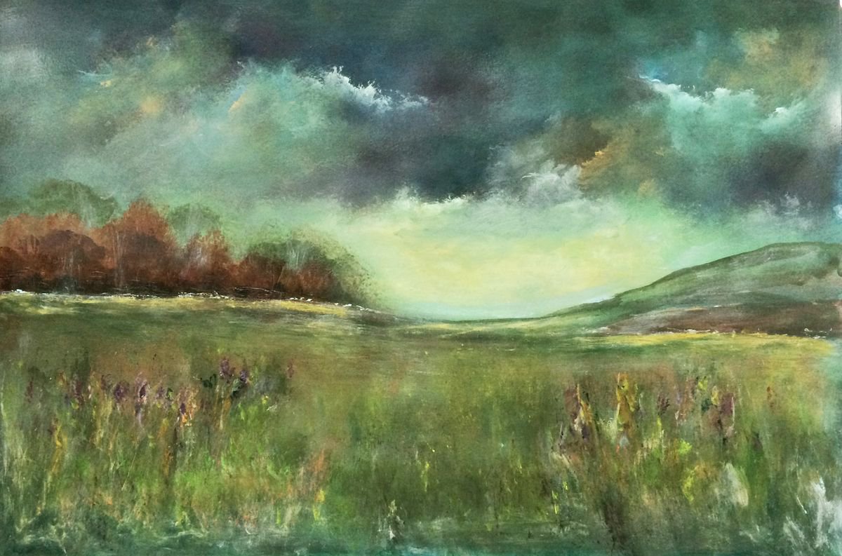On Dartmoor IV by Maxine Anne  Martin