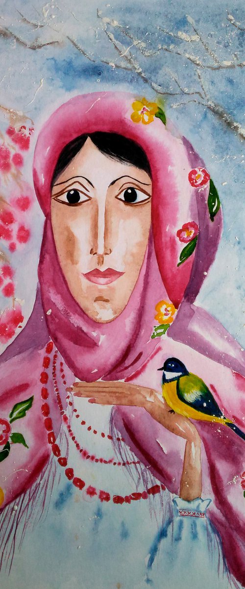 Little bird by Halyna Kirichenko