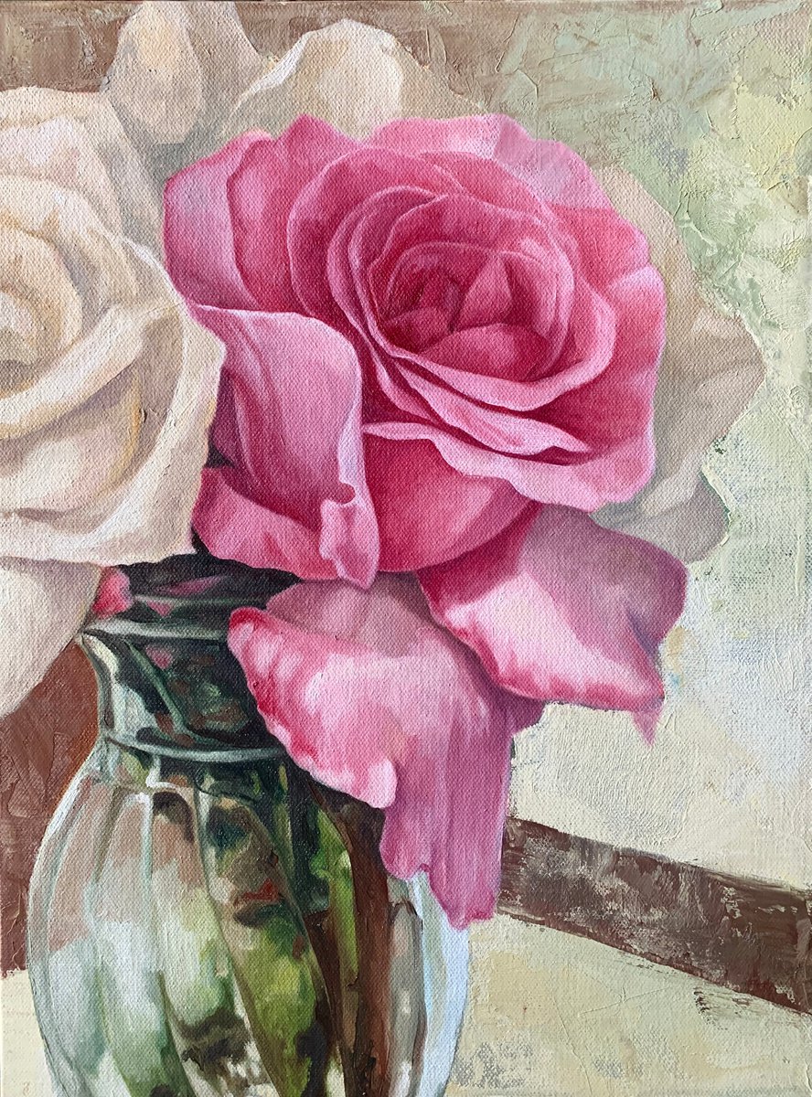 Royal Pink Rose by Bahareh Kamankesh