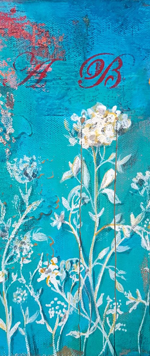 Wall flower by Laura Spring
