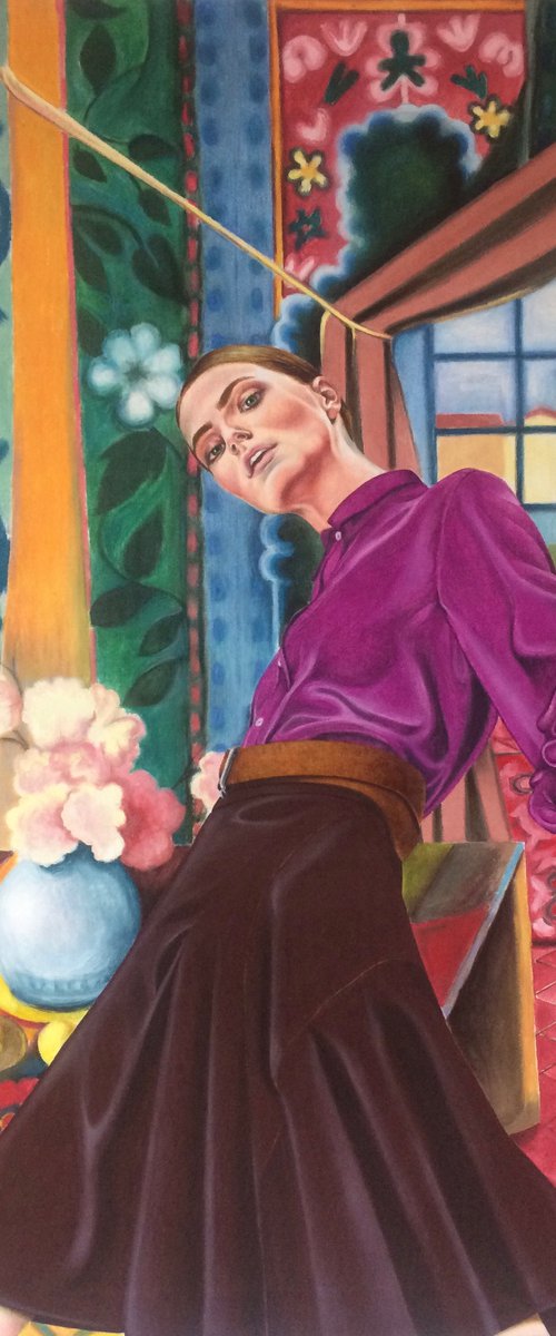 Into Matisse. by Cristina Cañamero