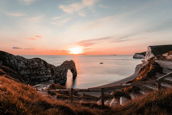 Last Light at Durdle Door