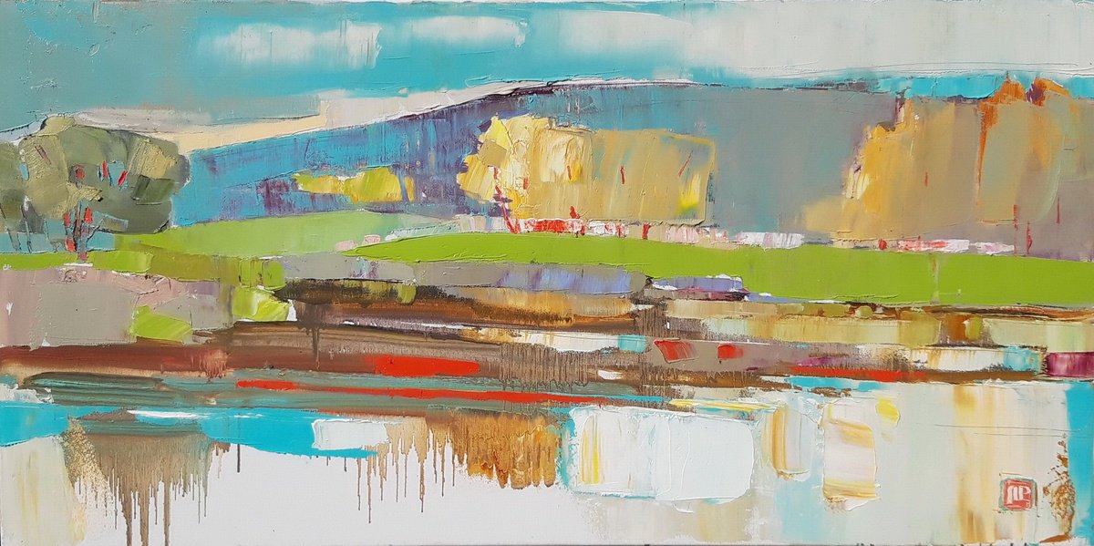 Early Autumn By Lesya Ros, 39 X 20, Artwork For Sale On Artfinder