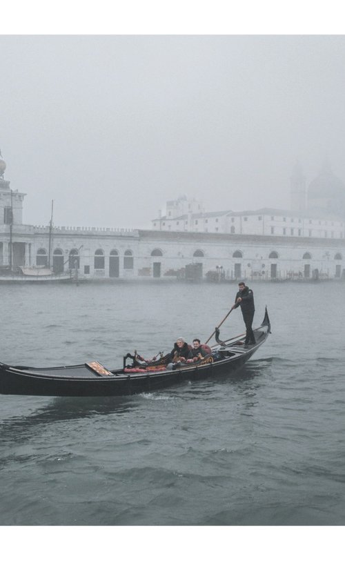 The Grand Canal in Fog by Rick Turner