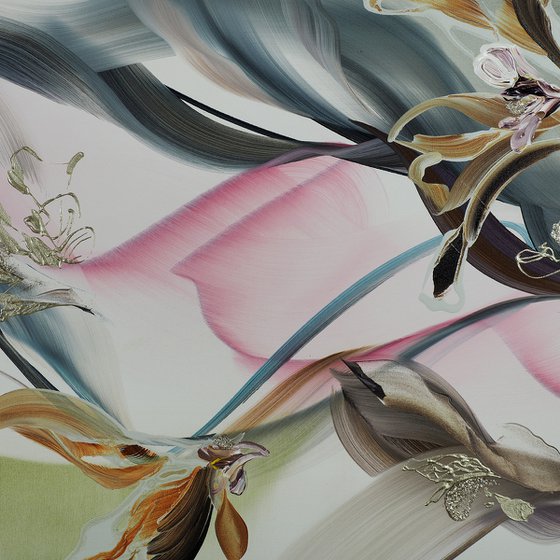 The Flow of Living Color Triptych