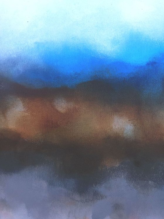 The sea ahead (150 x 60 cm )