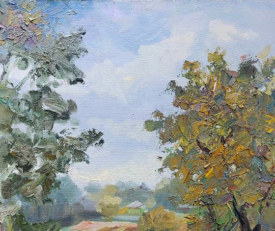 Silver poplars