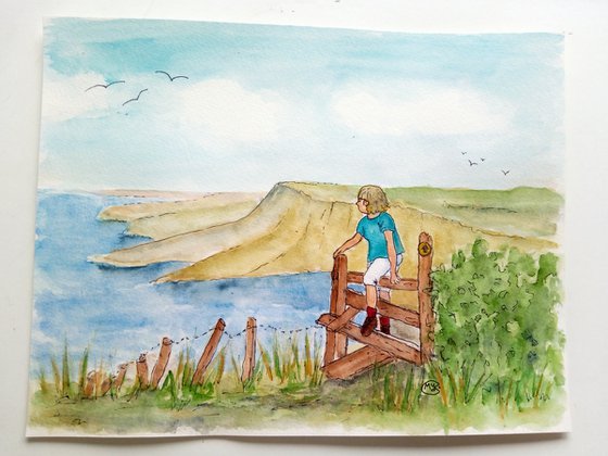 Walking the Coastal Path