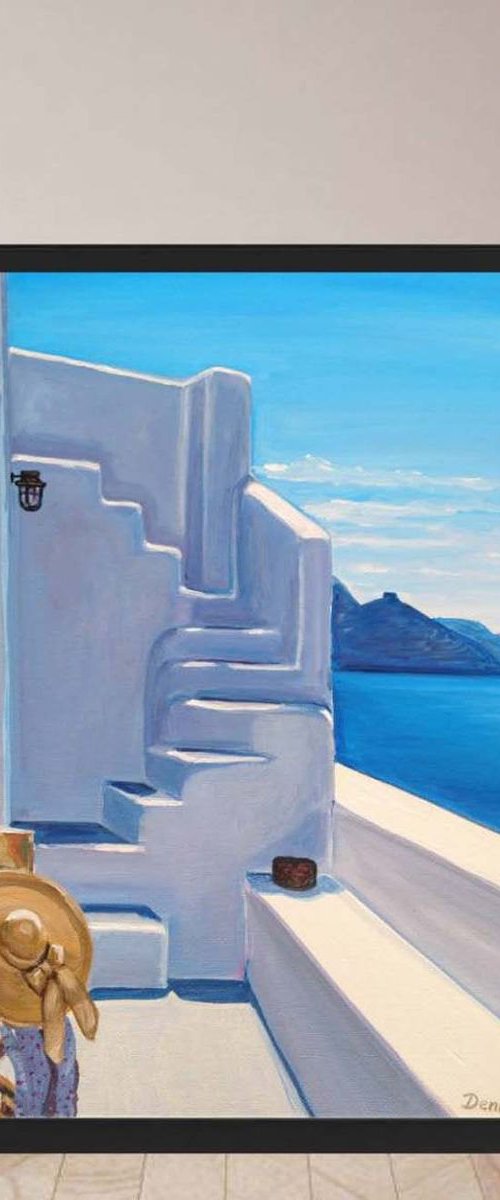 Stairs to happiness by Eleni Denart