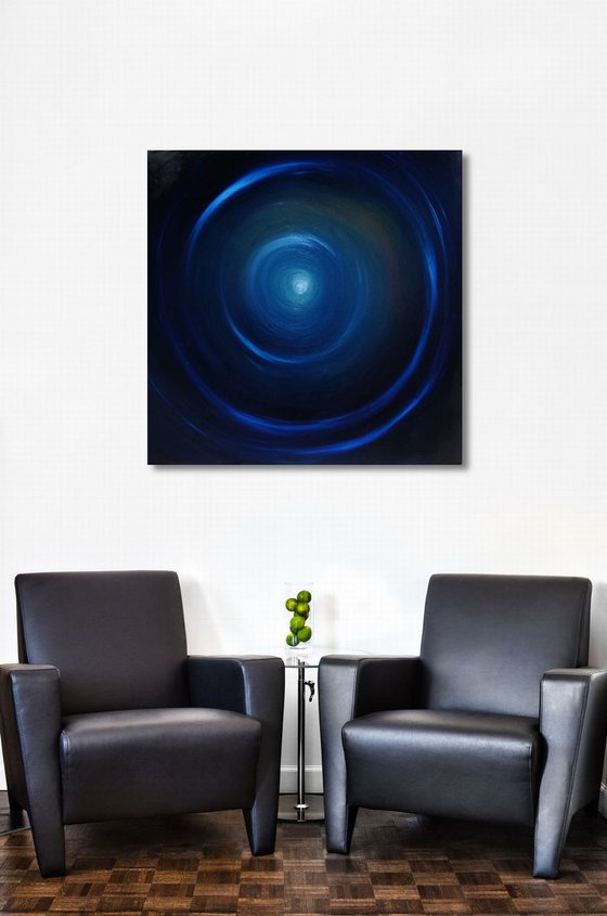 Eye Of The Hurricane (80 x 80 cm) oil XL (32 x 32 inches)