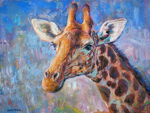Giraffe by Gabriel Hermida