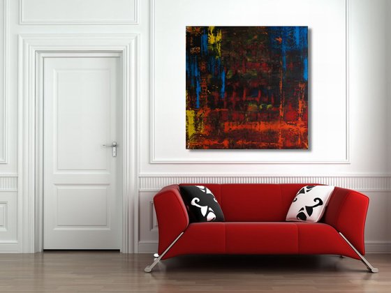 50% OFF LIMITED TIME Dark Alley (80 x 80 cm) XL (32 x 32 inches)