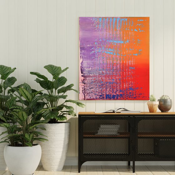 70x60cm | 23.5x31.5″ Abstract landscape painting Modern art