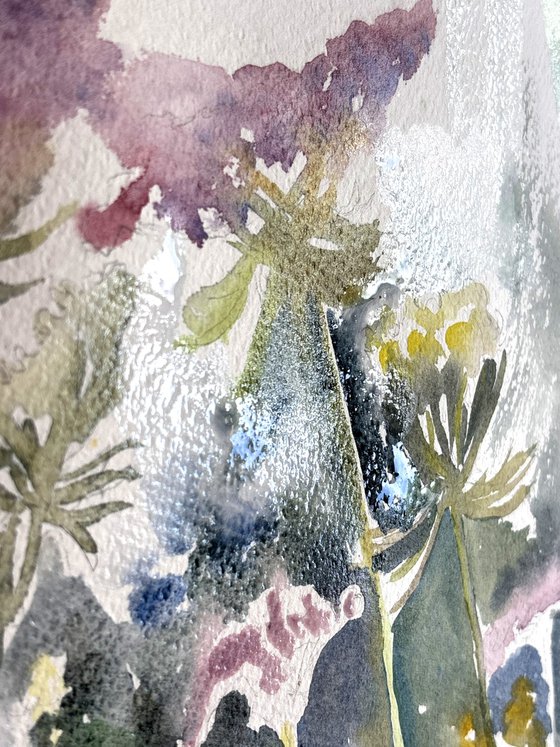 Foxglove and Wildflowers