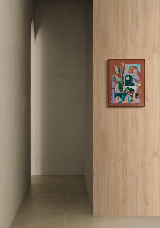 Fragmented still life