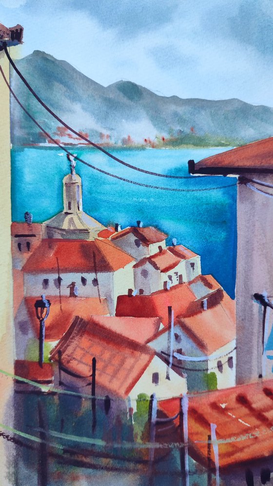 Korcula. Original artwork