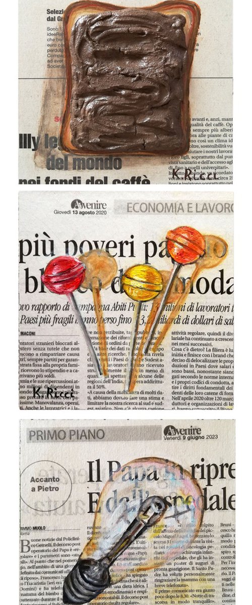 News-inspired Treats by Katia Ricci